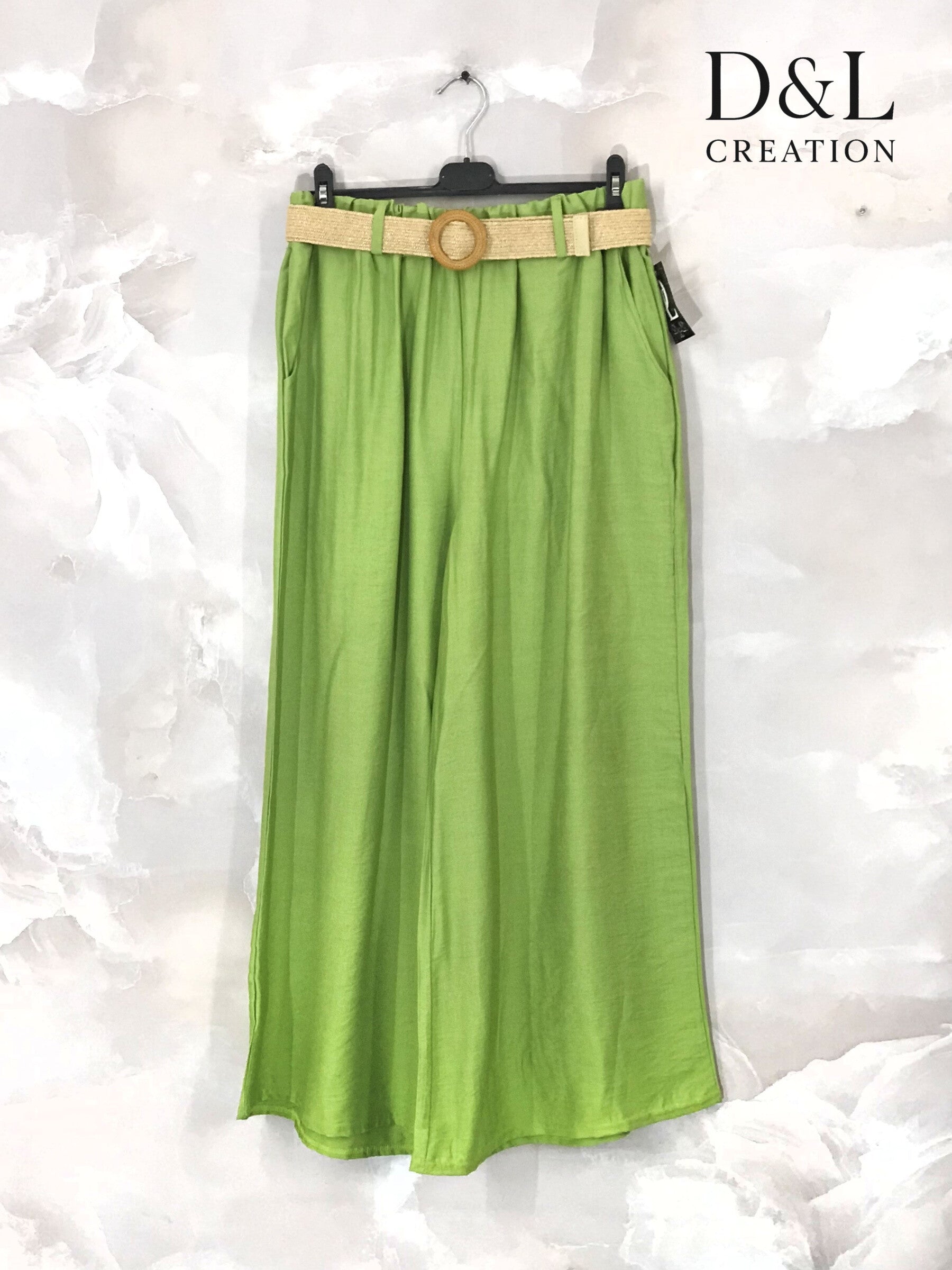 Plus Size Vida Vida Vida Vida Vida Vida Vida Byxorna med Bälte