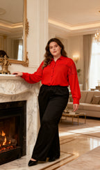 Plus size pants i Stor Storlek