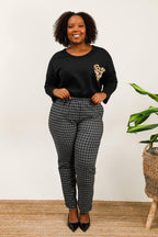 Plus size pants i Stor Storlek