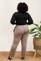 Plus size pants i Stor Storlek