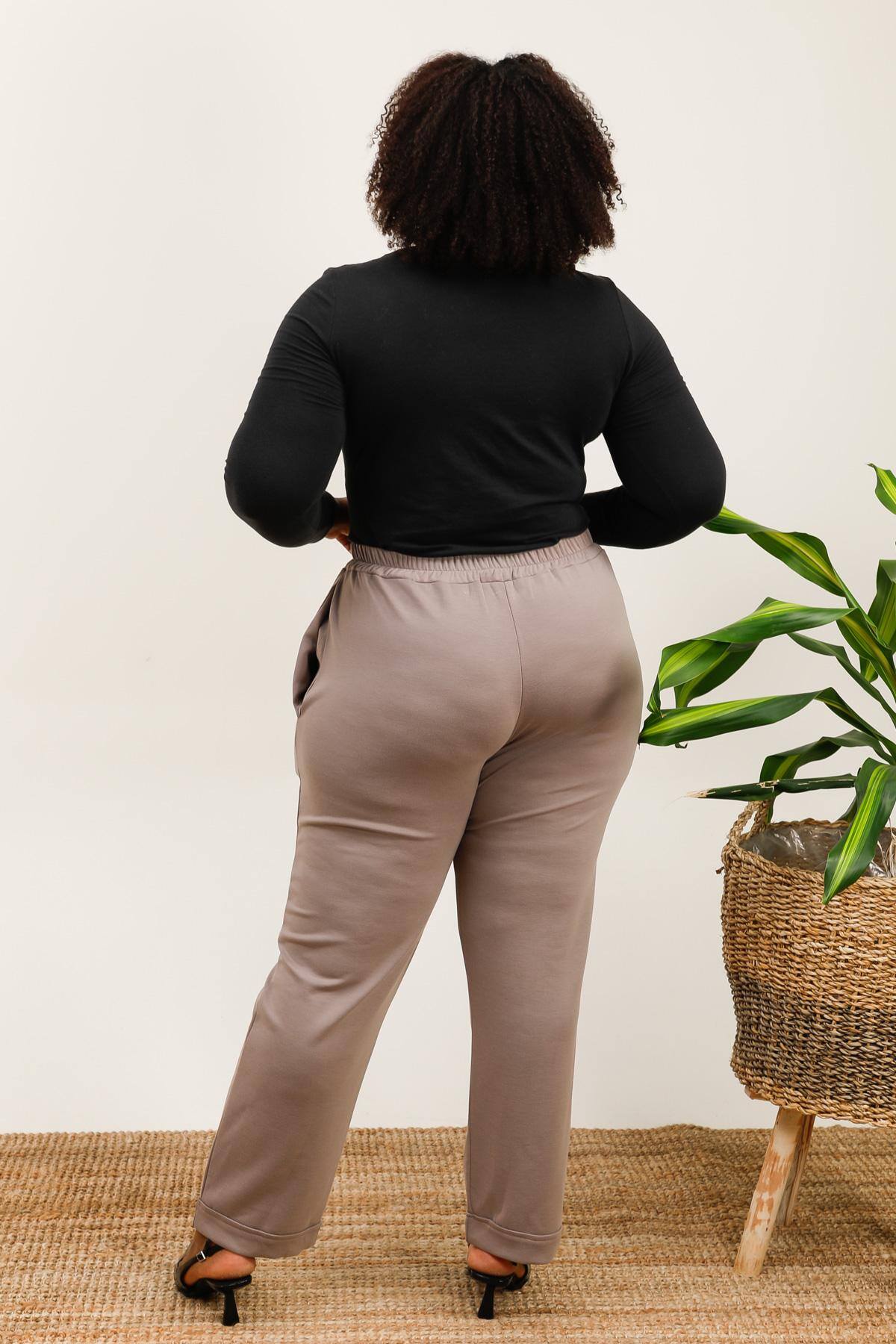 Plus size pants i Stor Storlek