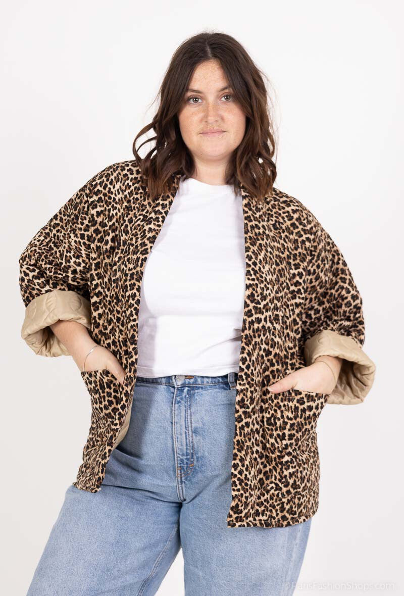 Plus Size Printed suede pants with normal waist