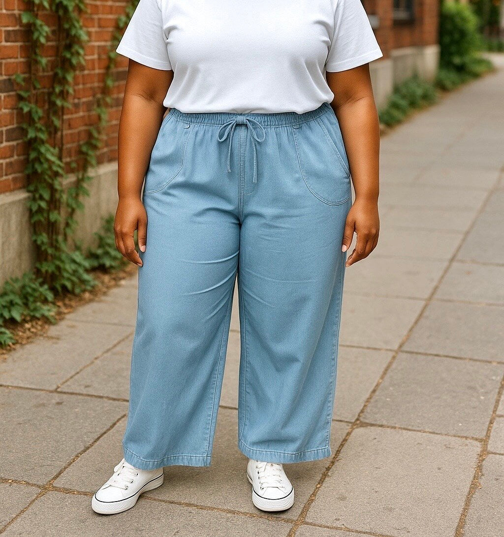 Plus Size Vida byxan