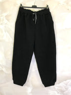 Plus Size Fleece Joggingbyxor med Fickor
