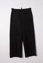 Plus Size Wide suede pants
