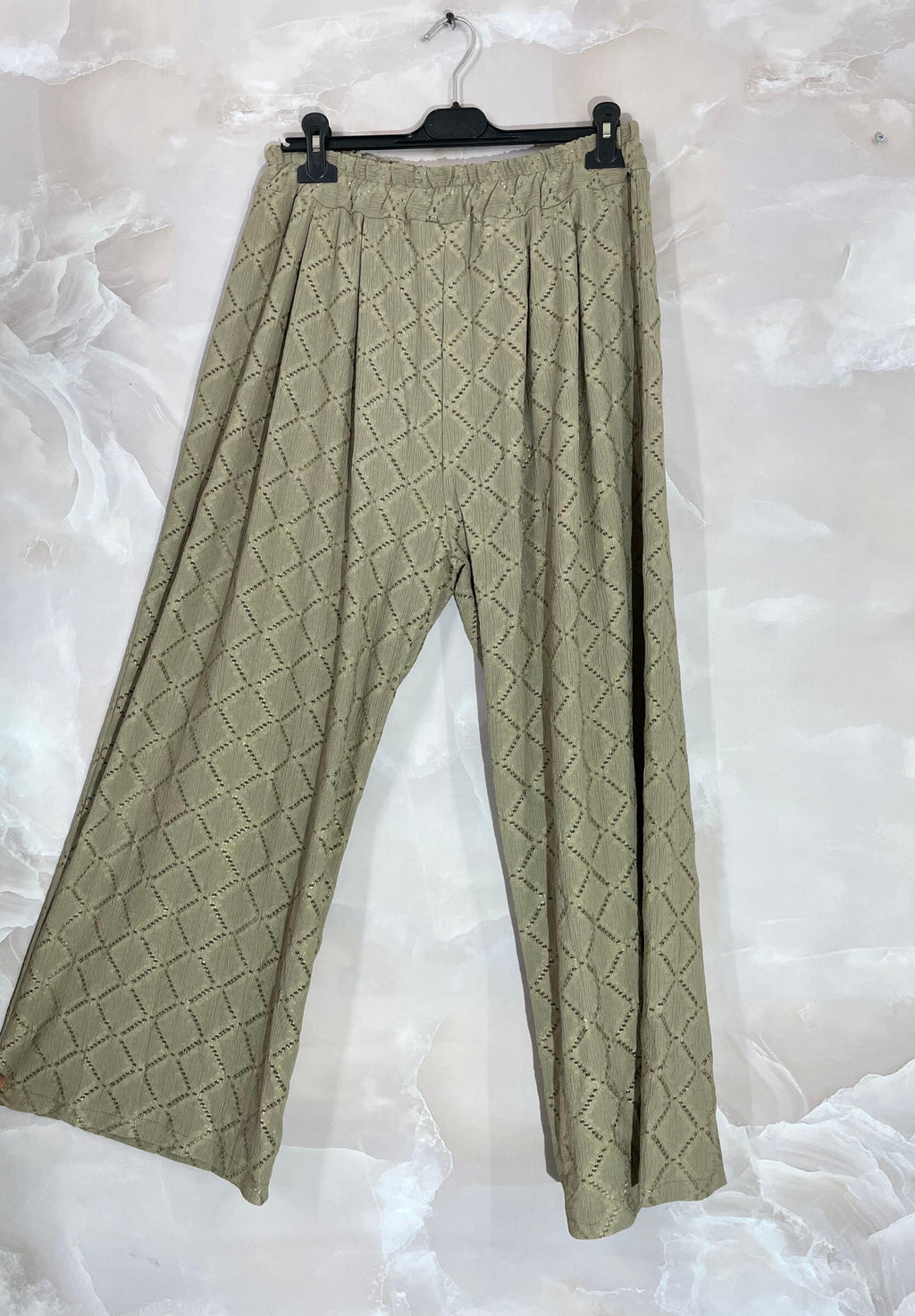 Plus Size Large openwork pattern with lining T38 to T48
