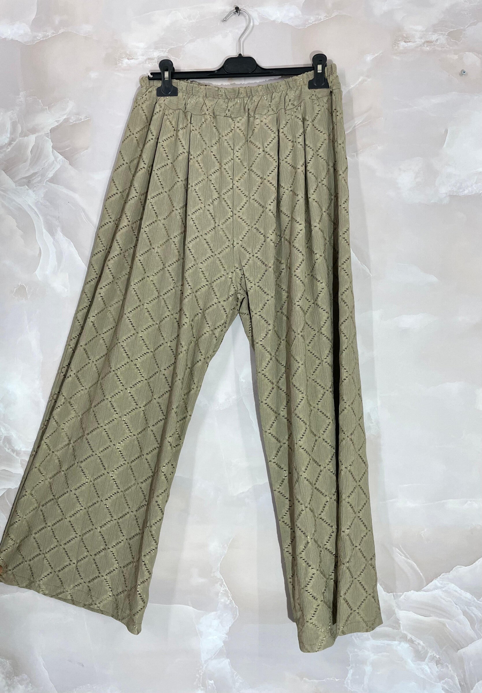 Plus Size Large openwork pattern with lining T38 to T48