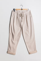 Plus Size Super stretchy pants with front pleats