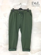 Magic plus-size extra stretch pants med fickor T40 till T50