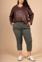 Magic plus-size extra stretch pants with pockets T40 to T50 i Stor Storlek