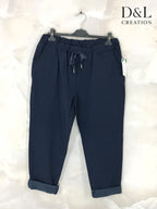 Magic plus-size extra stretch pants with pockets T40 to T50 Stora Storlekar