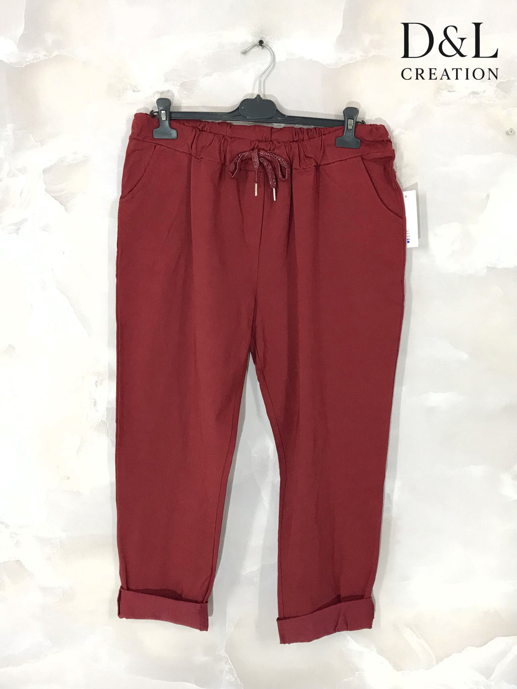 Magic plus-size extra stretch pants with pockets T40 to T50 Stora Storlekar