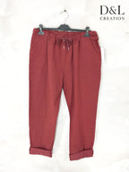 Magic plus-size extra stretch pants with pockets T40 to T50 i Stor Storlek