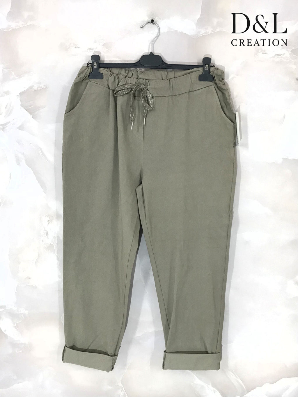 Magic plus-size extra stretch pants with pockets T40 to T50 Stora Storlekar