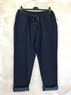Plus Size Magic Pants med Extra Stretch och Fickor