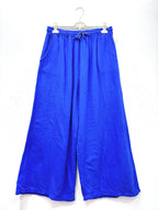 Plus Size Cotton gauze wide leg pants