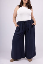 Palazzo byxor i viskos i Plus Size