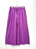 Plus Size Palazzo Byxor i Viskos