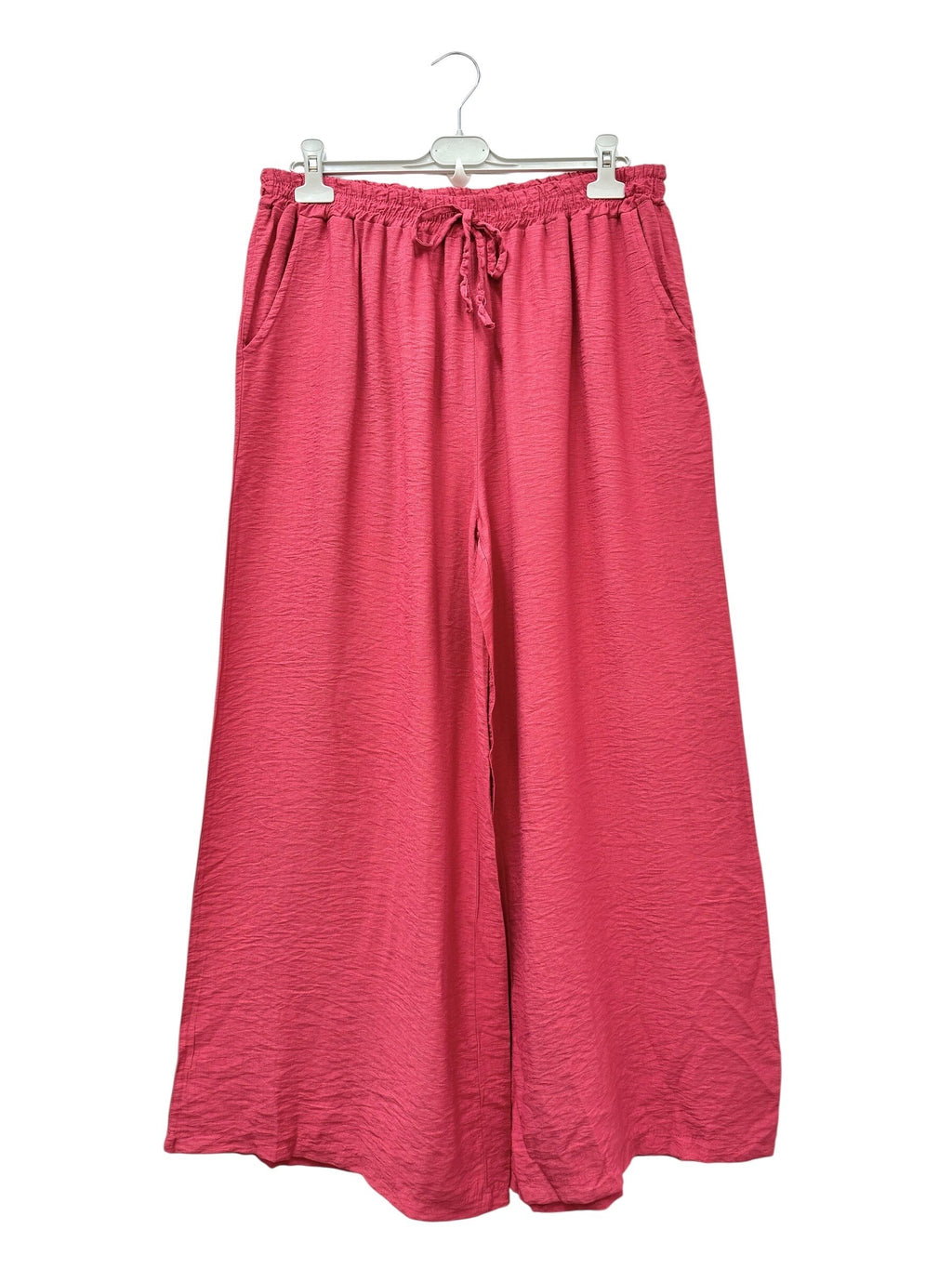 Plus Size Palazzo Byxor i Viskos