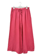 Plus Size Palazzo Byxor i Viskos