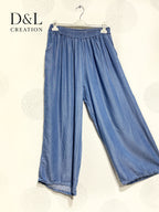 Plus Size Stora benbyxor med Tencel T40 denimfickor T52