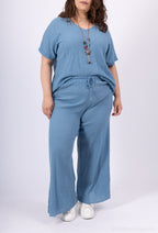 Plus Size Ultra stretch T40 -T50 embodied cotton leg pants at T50