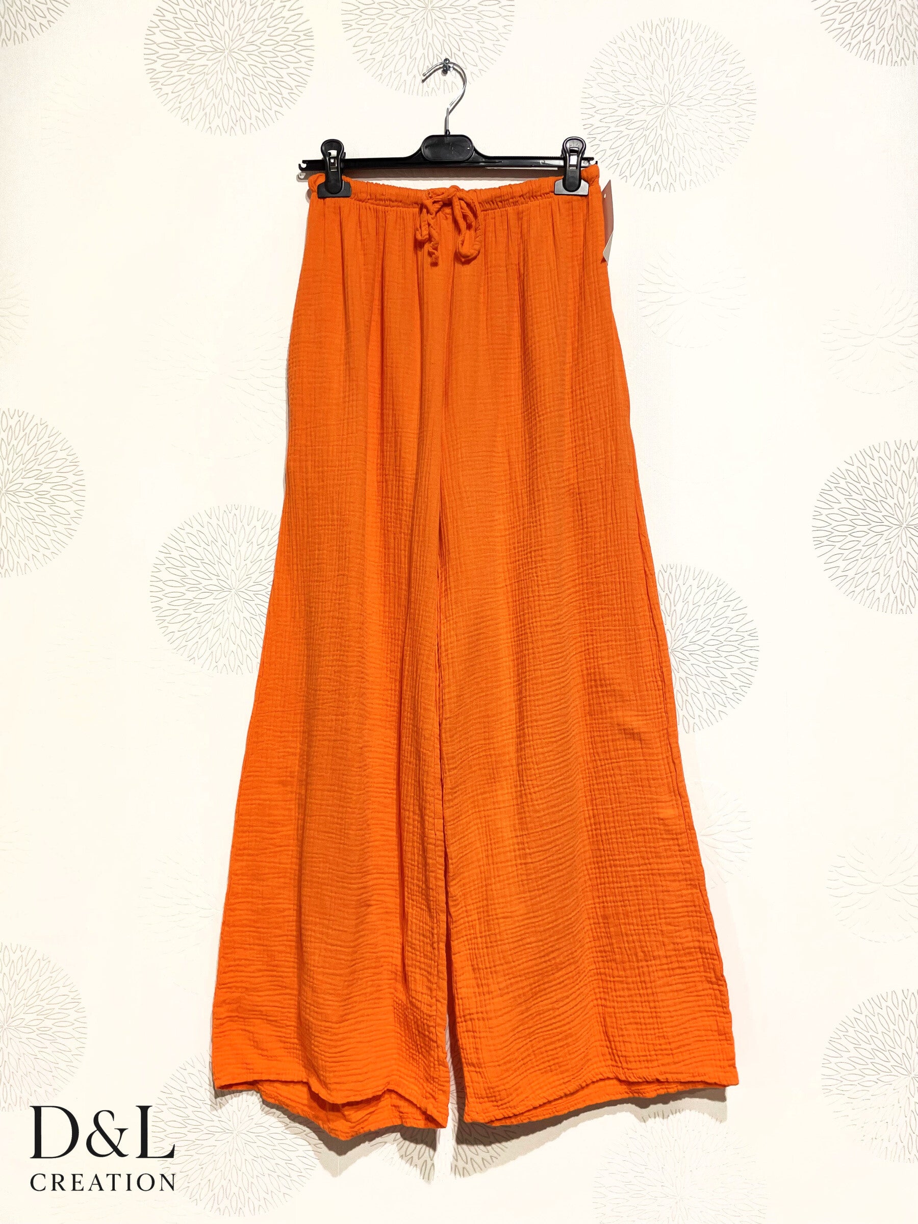 Plus Size Leggings i Dubbel Bomullsgaze T38-T48