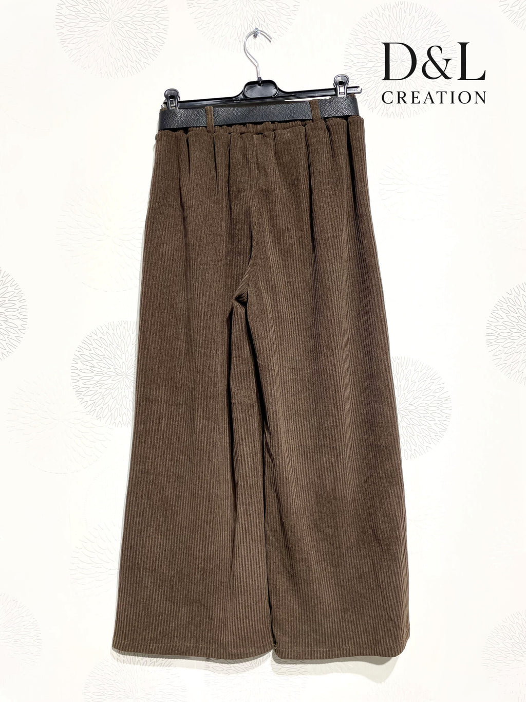 Vidbyxor i tjock ullsammet, storlekar 38 till 48 i Stor Storlek