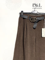 Vidbyxor i tjock ullsammet, storlekar 38 till 48 i Stor Storlek