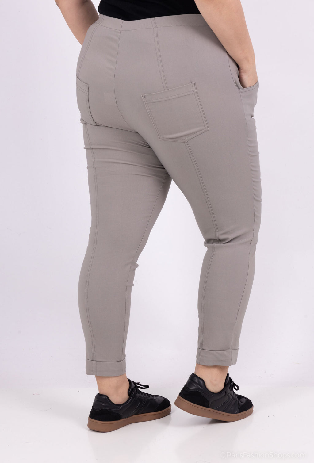 Stretchbyxor för alla säsonger i Stor Storlek