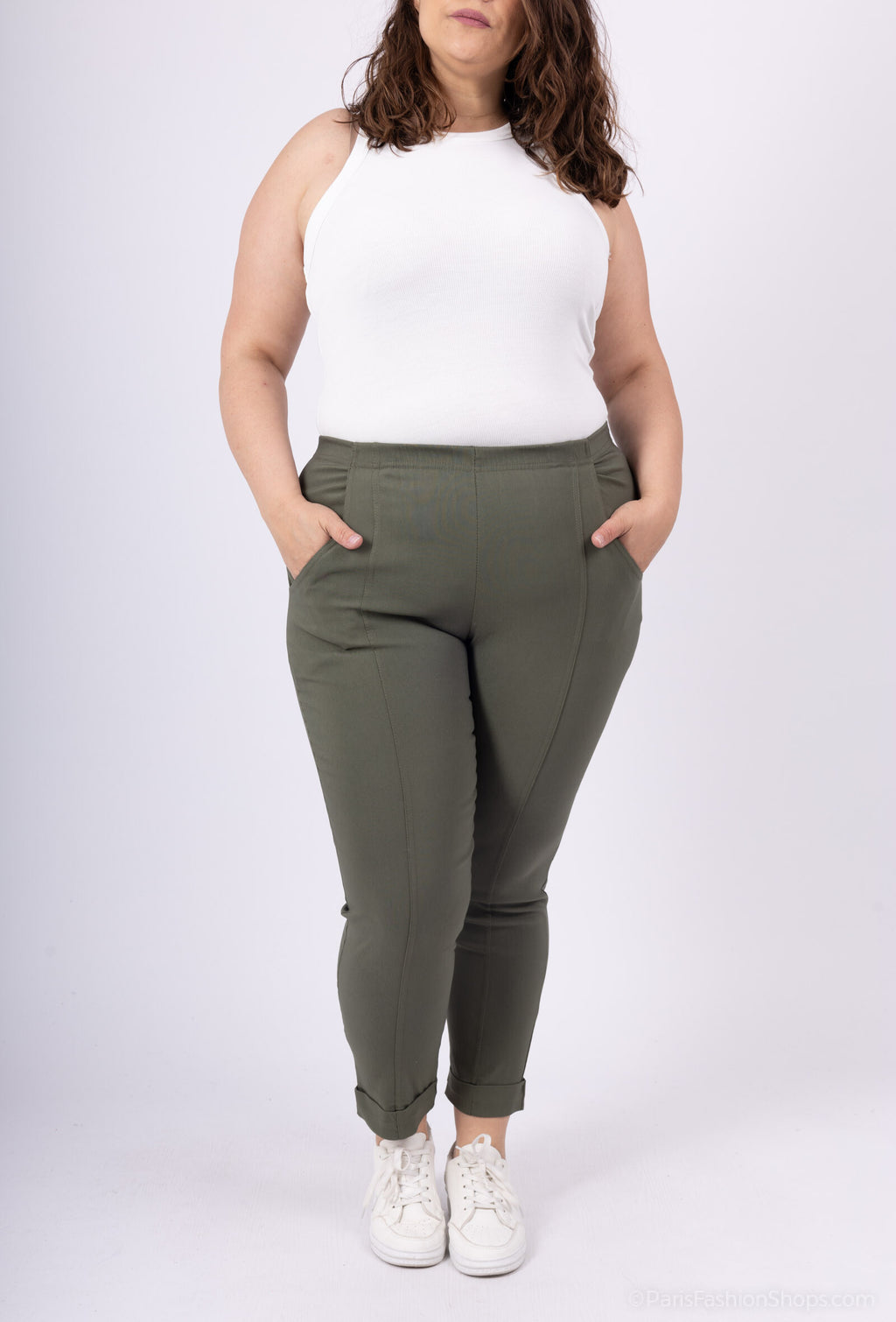 Plus Size Stretch Byxorna