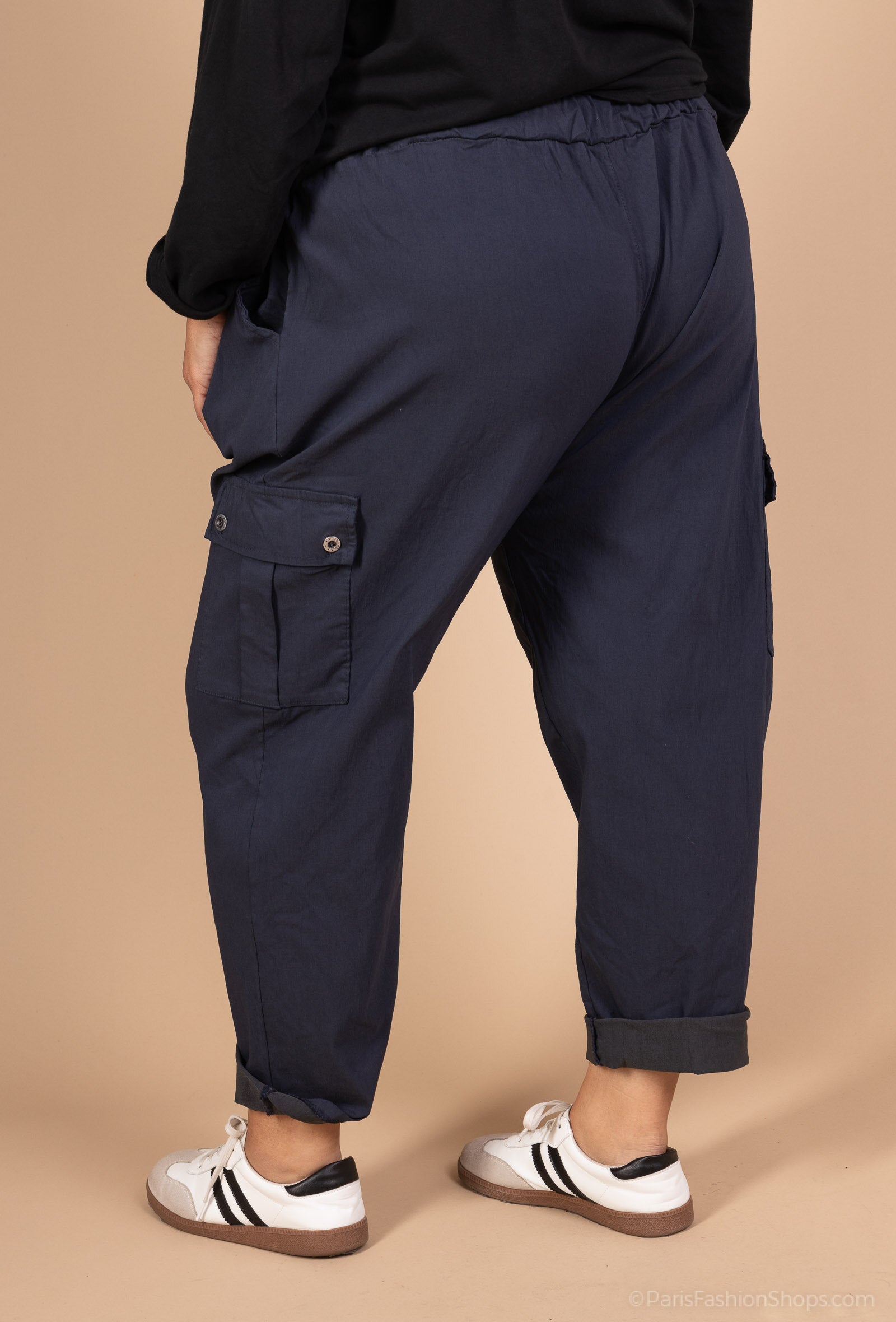 Ultra-breda cargobyxor i Stor Storlek