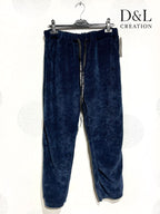 Velvet jogger-style pants sizes 38 to 50 i Stor Storlek