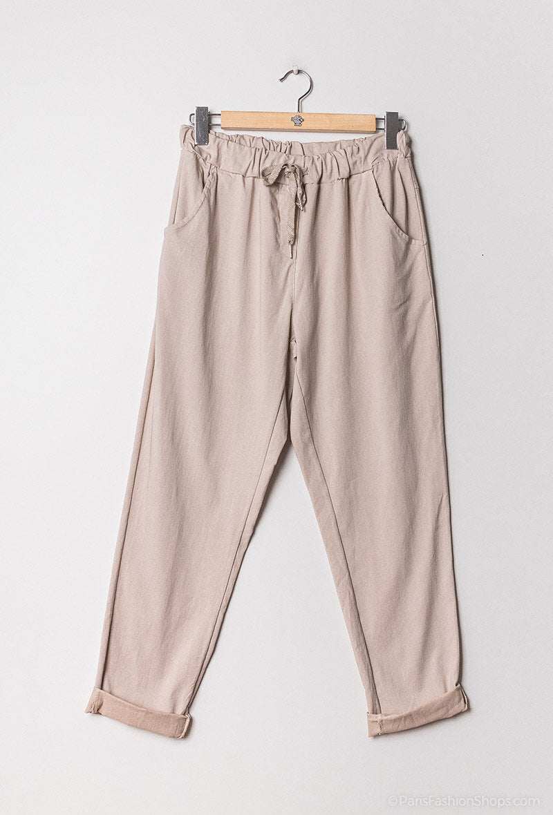 Plus Size Super Stretchy Elastic Waist Pants