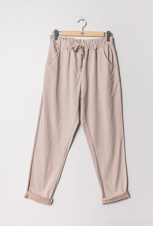 Plus Size Super Stretchy Elastic Waist Pants