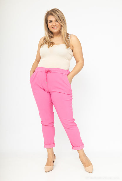 Plus Size Super stretchy elastic waist pants