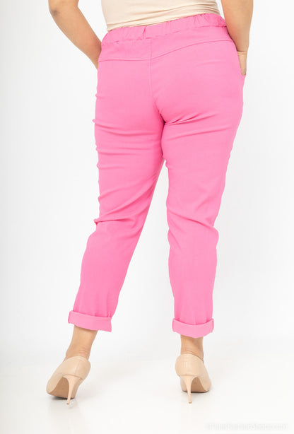 Plus Size Super Stretchy Elastic Waist Pants