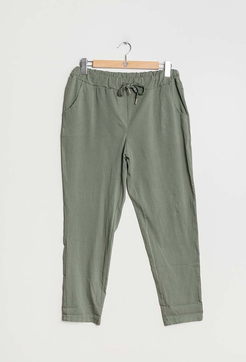 Plus Size Super stretchy elastic waist pants