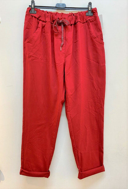Plus Size Super stretchy elastic waist pants