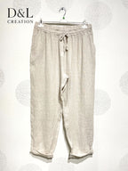 Plus Size Plain pants chinos cut in t40 t50 t40