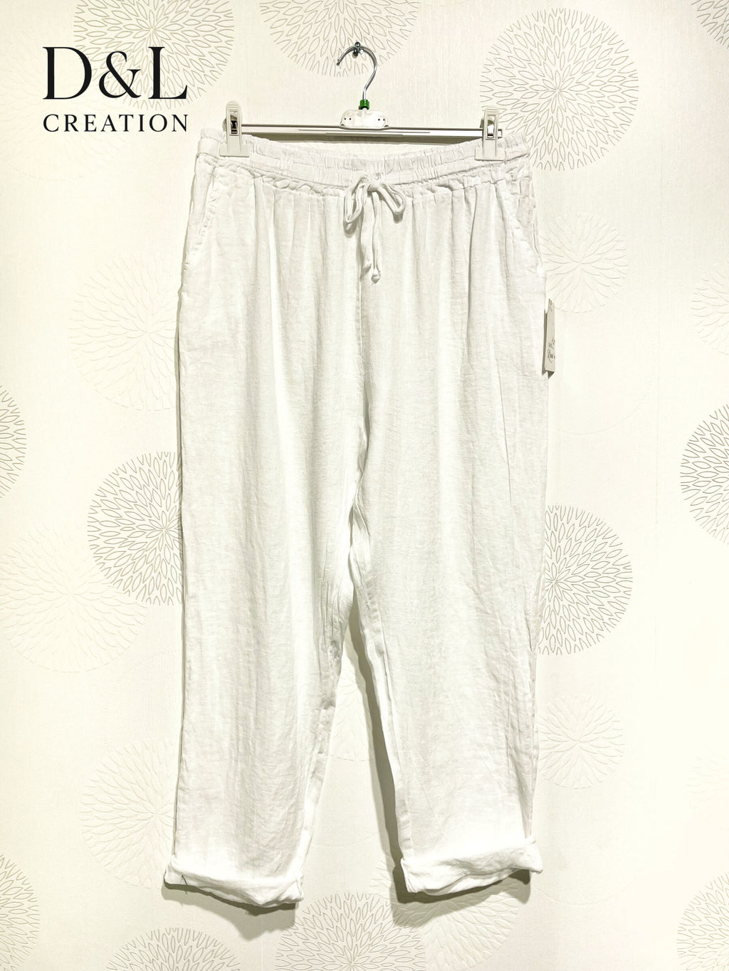 Plus Size Plain pants chinos cut in t40 t50 t40