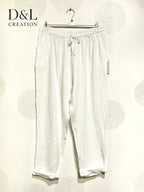 Plus Size Plain pants chinos cut in t40 t50 t40