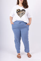 Plus Size Plain pants chinos cut in t40 t50 t40