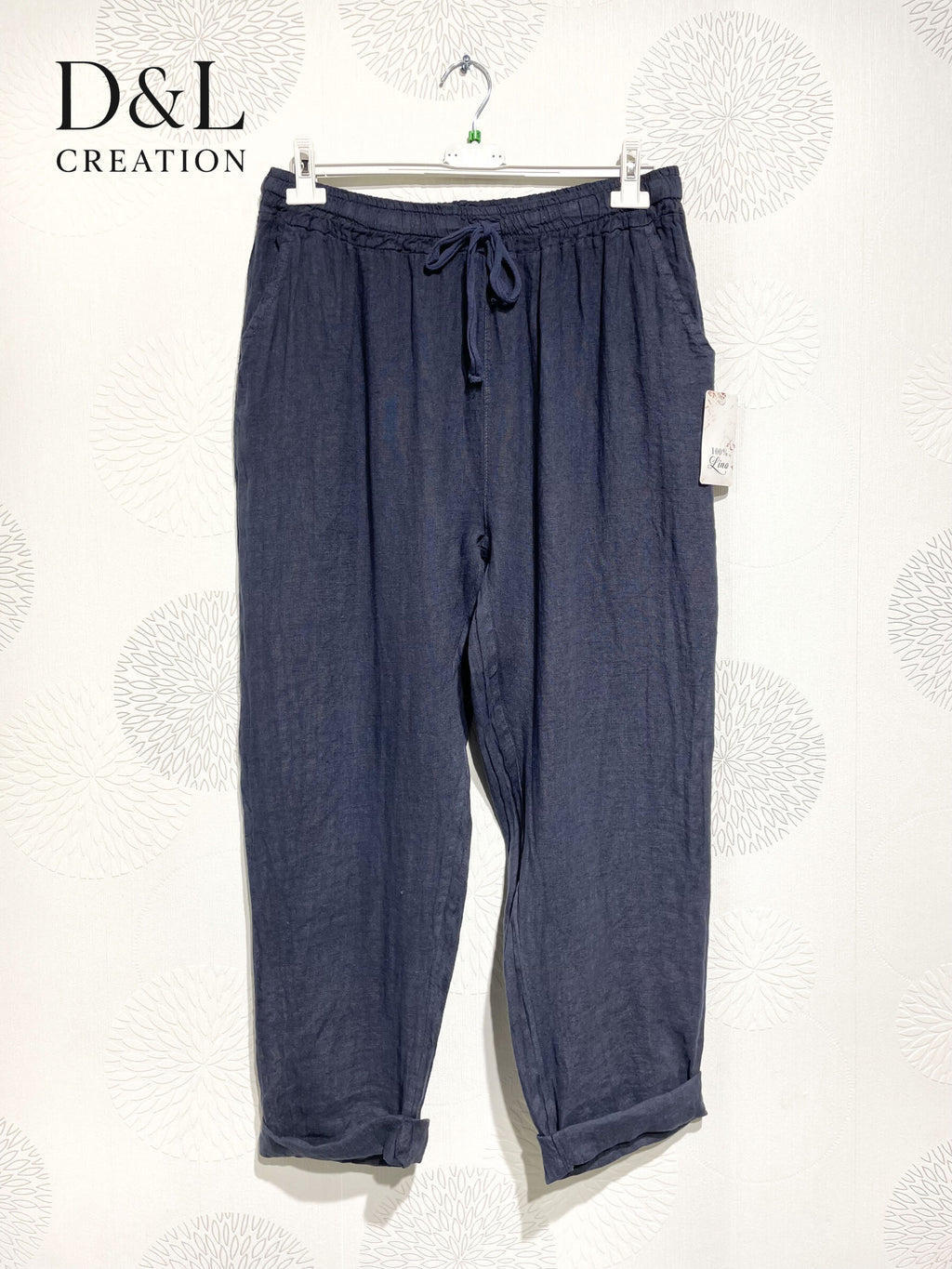 Plus Size Plain pants chinos cut in t40 t50 t40