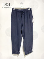 Plus Size Plain pants chinos cut in t40 t50 t40