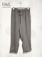 Plus Size Plain pants chinos cut in t40 t50 t40