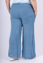 Plus Size UNE LAIN LIN T40 T50 Linnebyxor