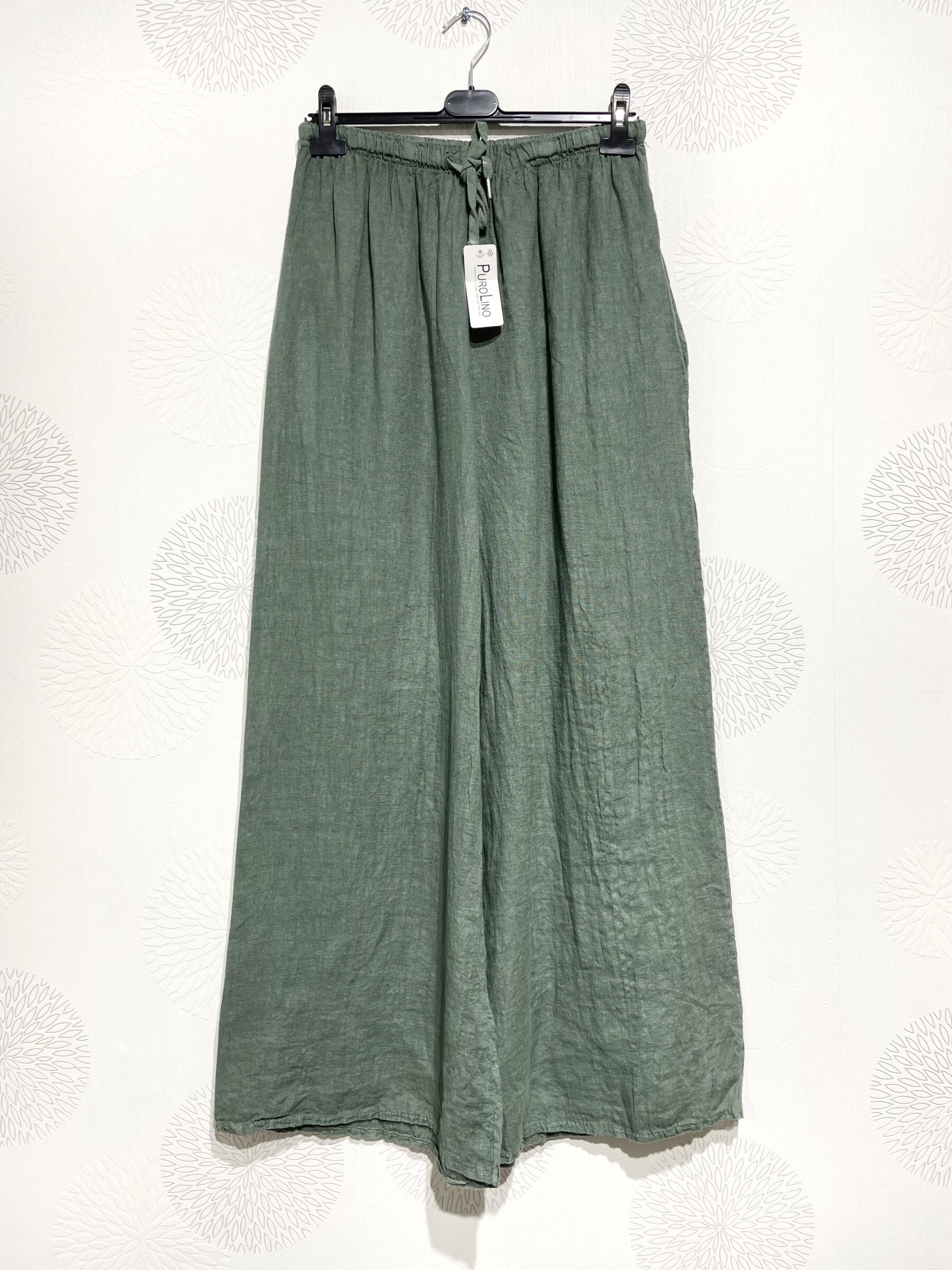 Plus Size UNE LAIN LIN T40 t40 t50 linen pants