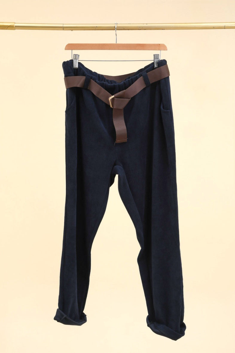 Corduroy trousers i Stor Storlek