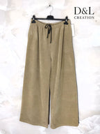 Vidbeniga sammetbyxor i storlekar 38 till 50 | Plus Size